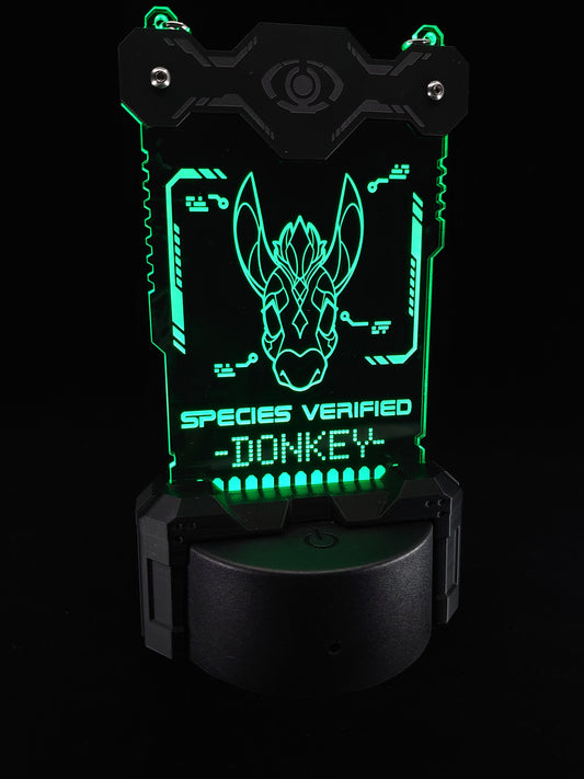 DONKEY SPECIES VERIFIED BADGE