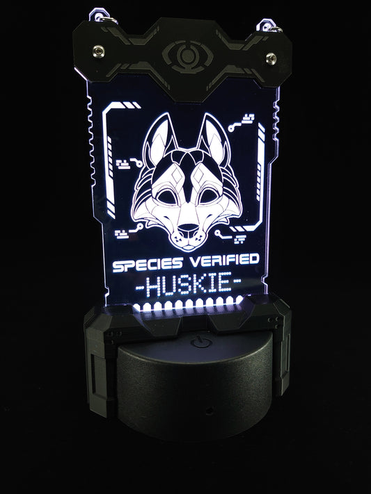 HUSKIE SPECIES VERIFIED BADGE