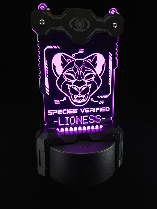 LIONESS SPECIES VERIFIED BADGE