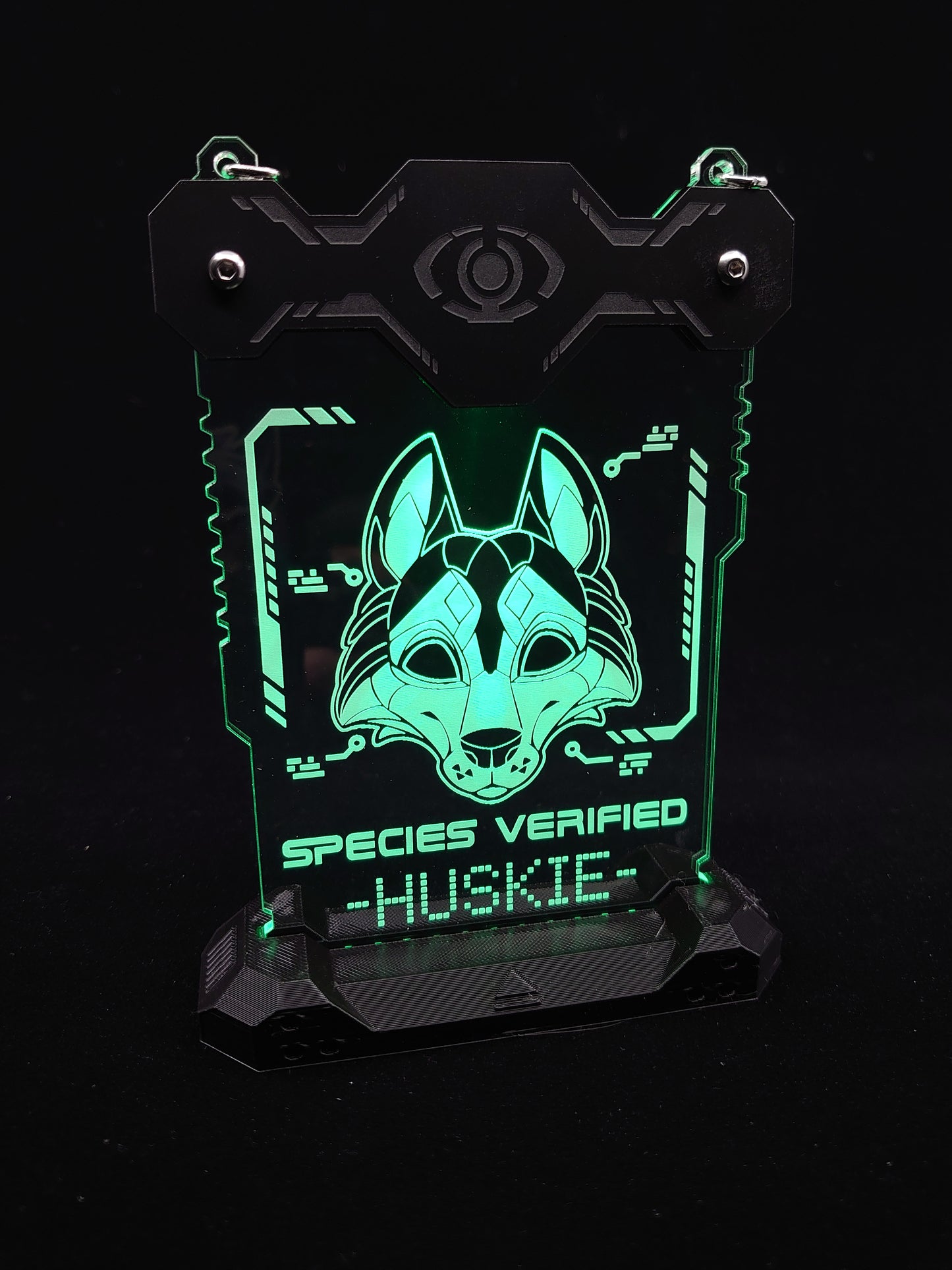 HUSKIE SPECIES VERIFIED BADGE