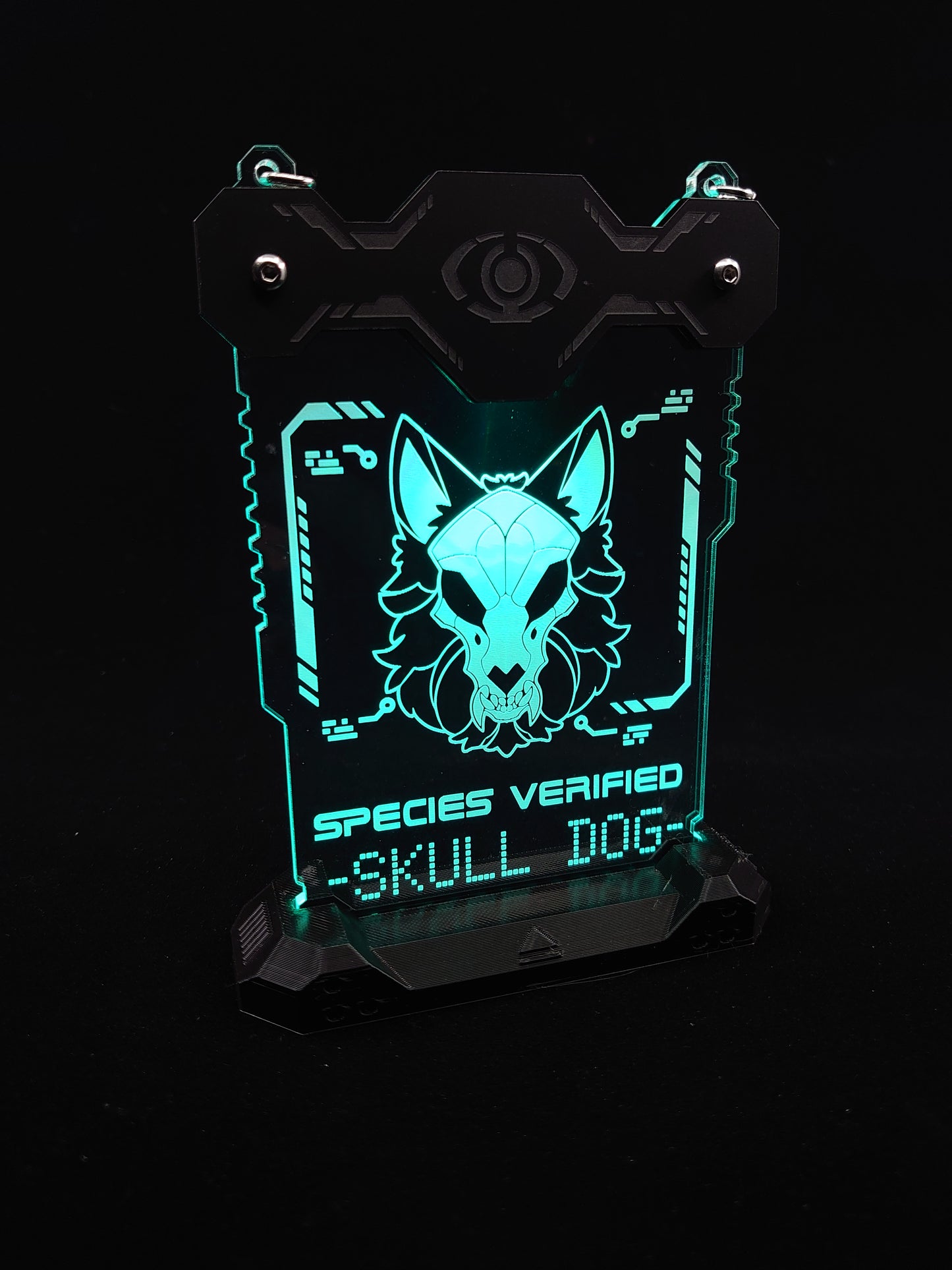 SKULL DOG SPECIES VERIFIED BADGE
