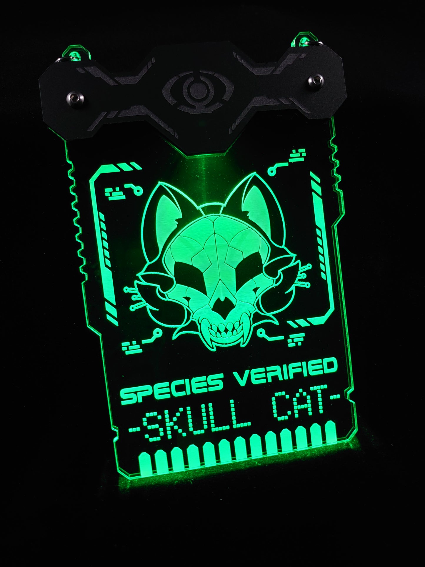 SKULL CAT SPECIES VERIFIED BADGE