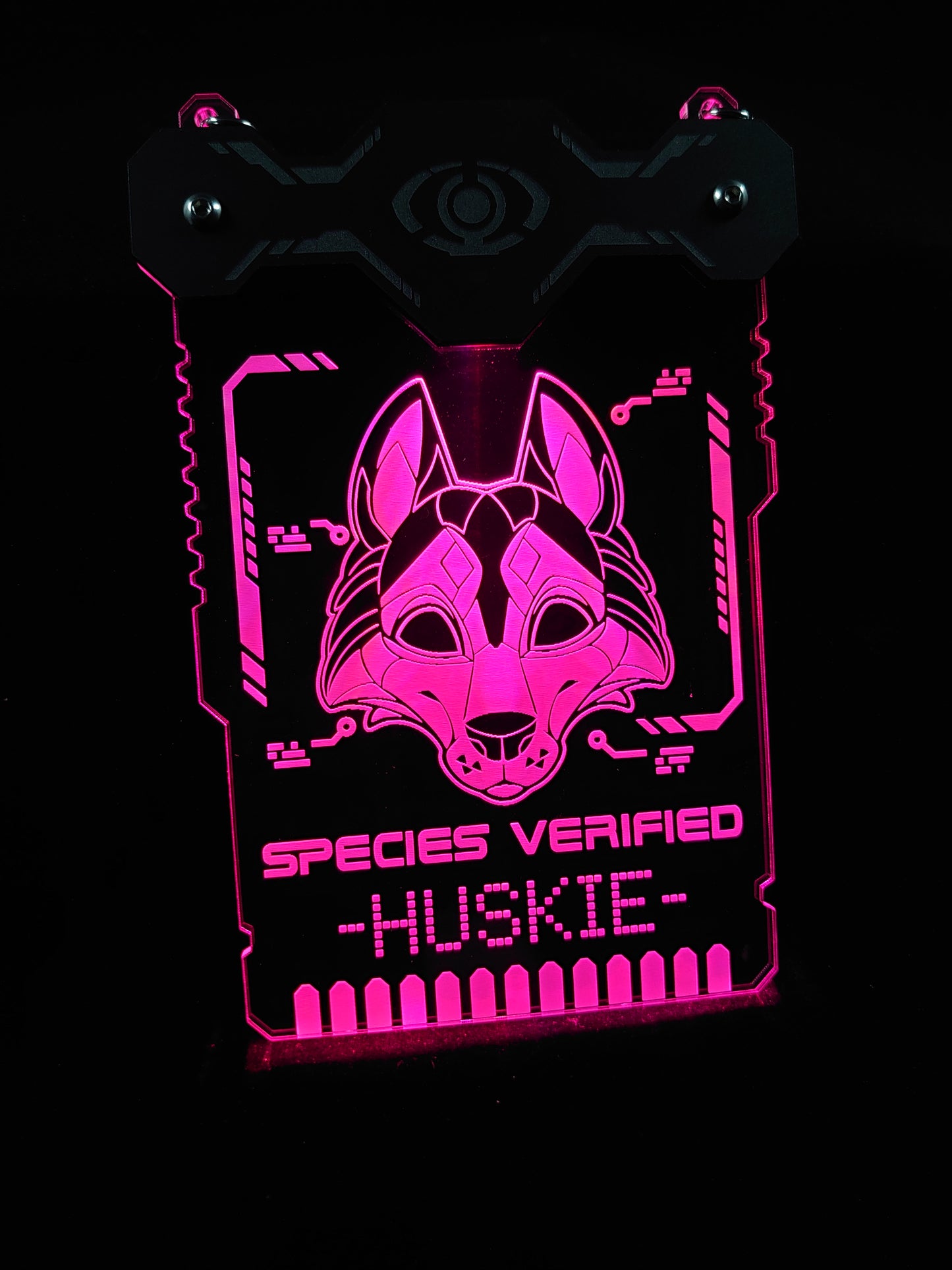HUSKIE SPECIES VERIFIED BADGE