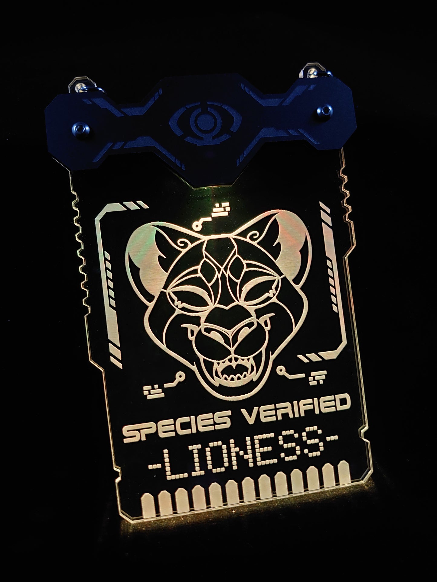 LIONESS SPECIES VERIFIED BADGE