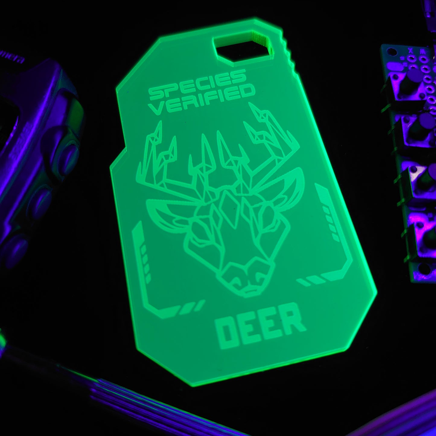 DEER / STAG SPECIES VERIFIED TAG