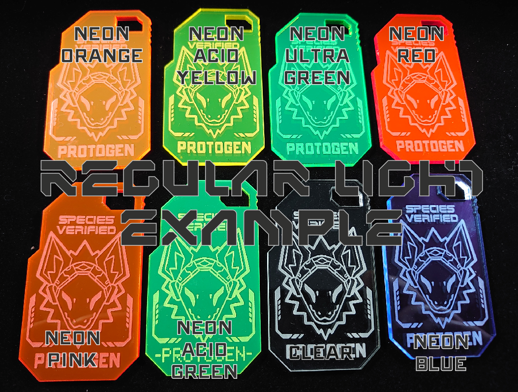 WOLF (FEMME) SPECIES VERIFIED TAG