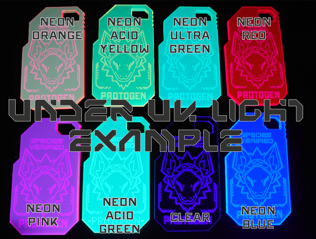 WOLF (FEMME) SPECIES VERIFIED TAG