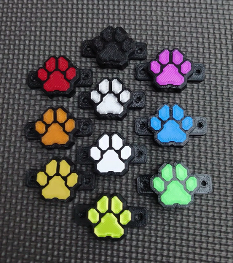 Illuminated Cyberpunk Cyber goth fursuit visor CITADEL  Clear **choose your LED colour**