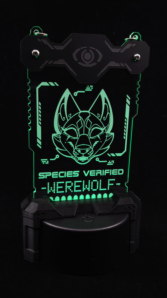 WEREWOLF (feminine) SPECIES VERIFIED BADGE