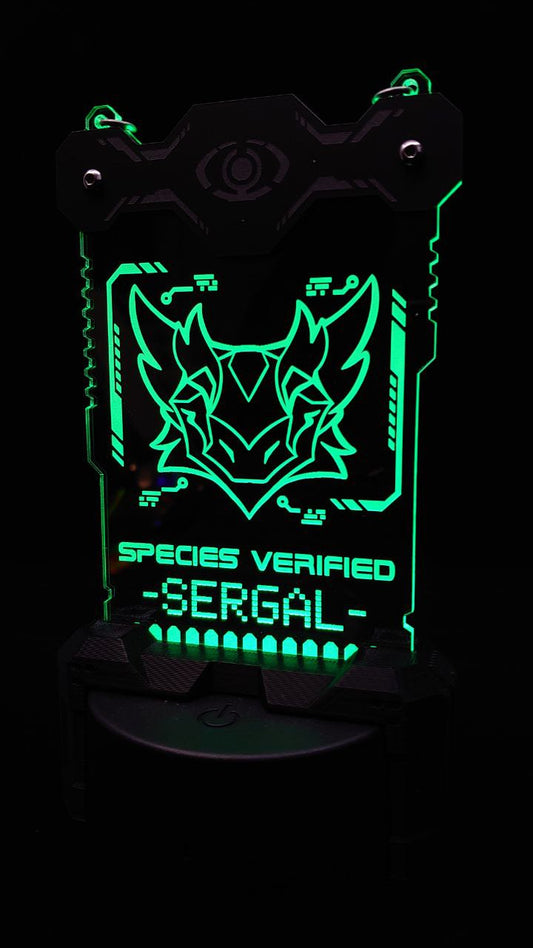 SERGAL SPECIES VERIFIED BADGE