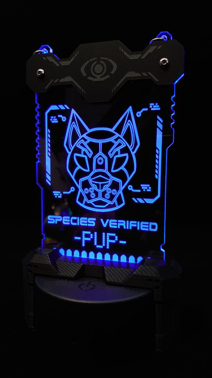 PUP SPECIES VERIFIED BADGE