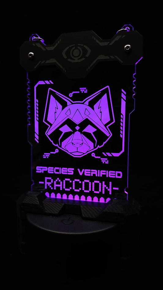 RACCOON SPECIES VERIFIED BADGE