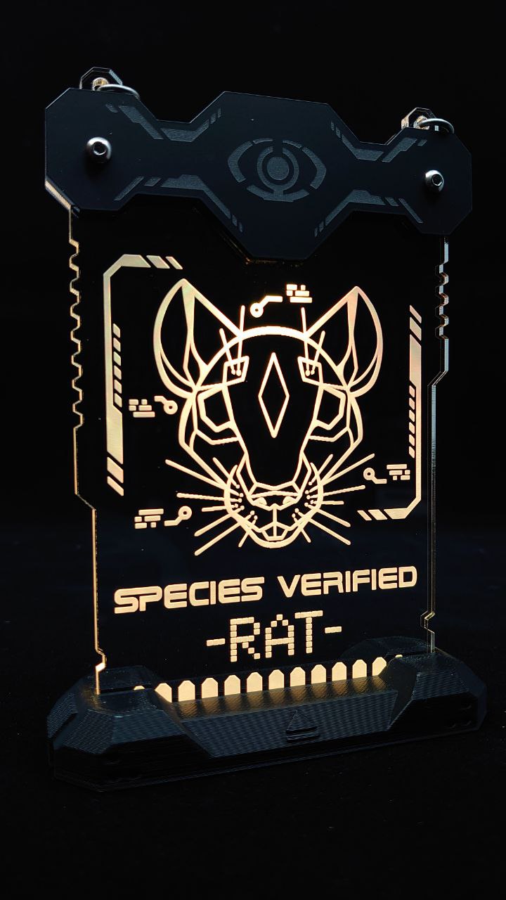 RAT/RATTO SPECIES VERIFIED BADGE