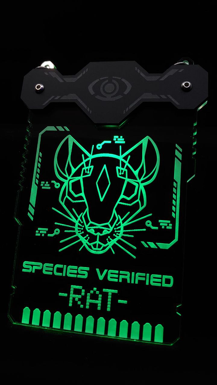 RAT/RATTO SPECIES VERIFIED BADGE