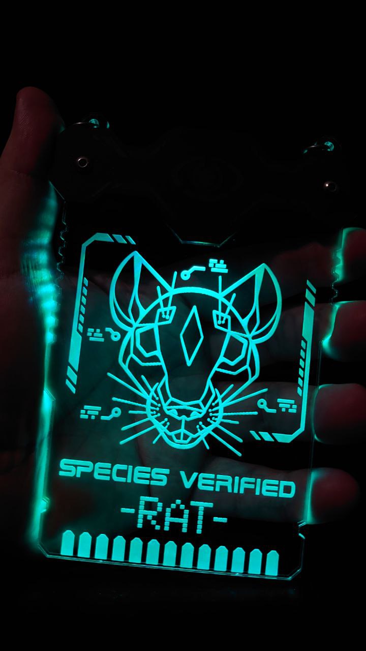 RAT/RATTO SPECIES VERIFIED BADGE