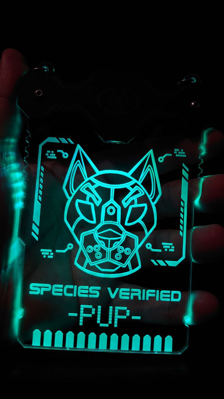 PUP SPECIES VERIFIED BADGE