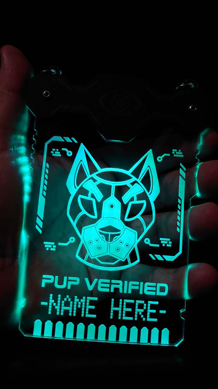 PUP *CUSTOM NAME* VERIFIED BADGE