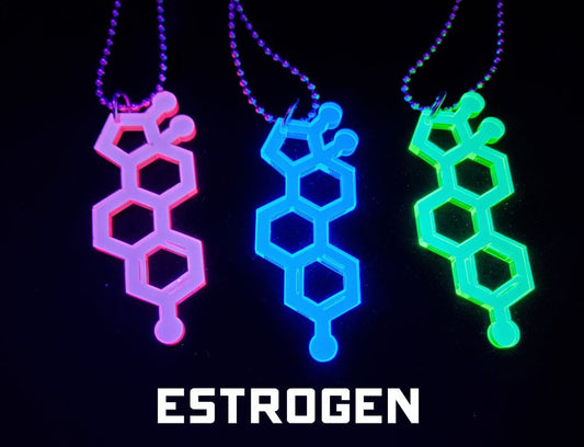 Estrogen chemical necklace