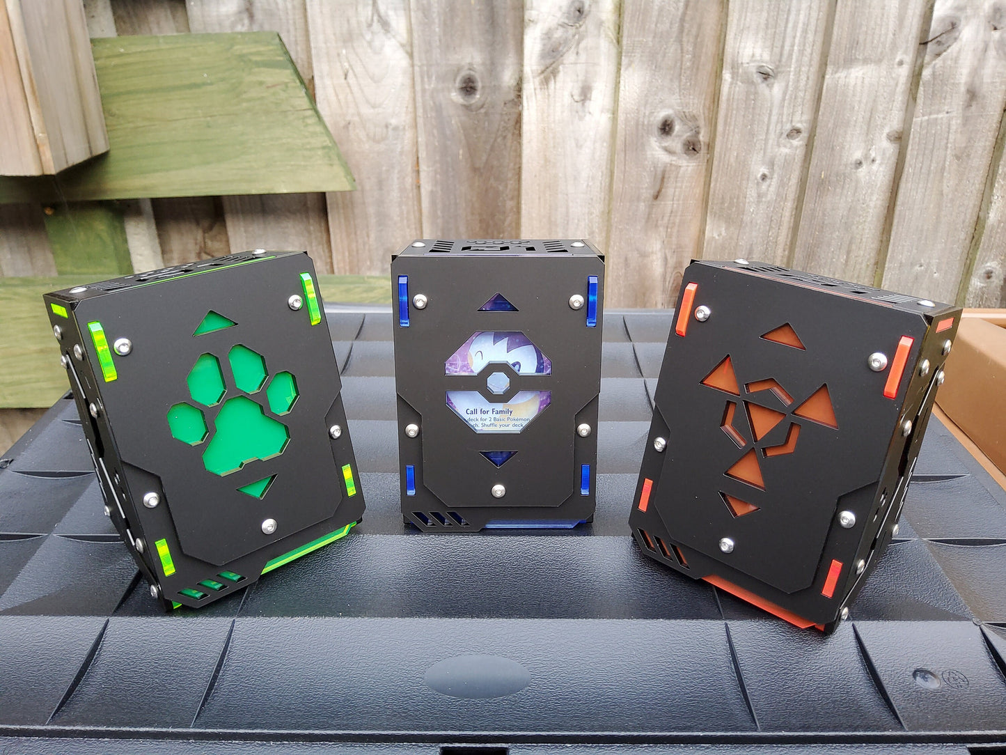 CYBERTHRONE 60 card deck box