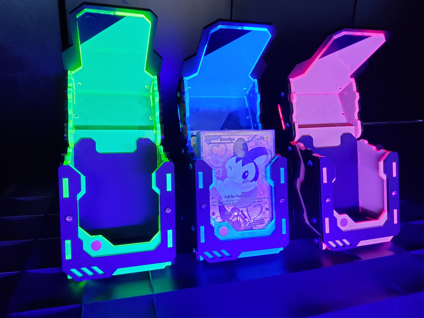 CYBERTHRONE 60 card deck box