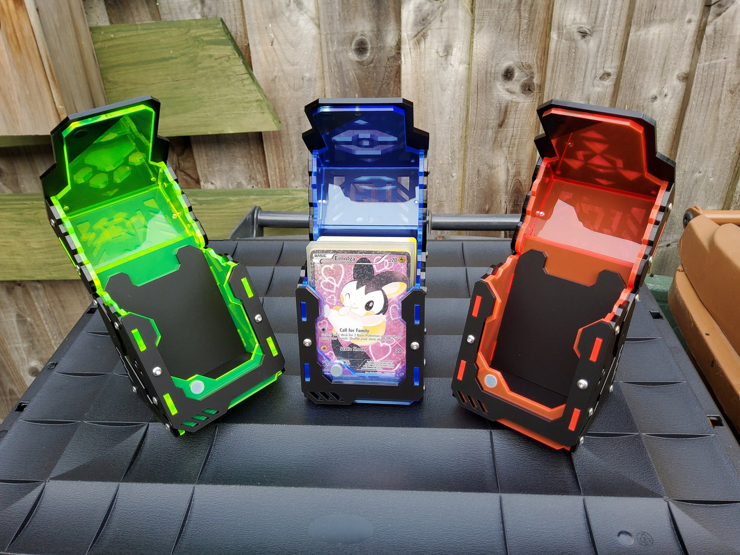 CYBERTHRONE 60 card deck box