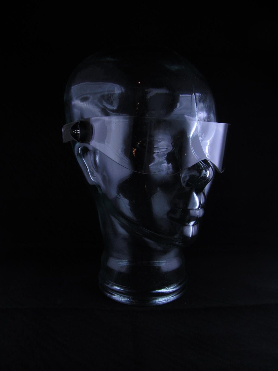 The Original Illuminated Cyberpunk Cyber goth visor V3 visor *choose your own led color*