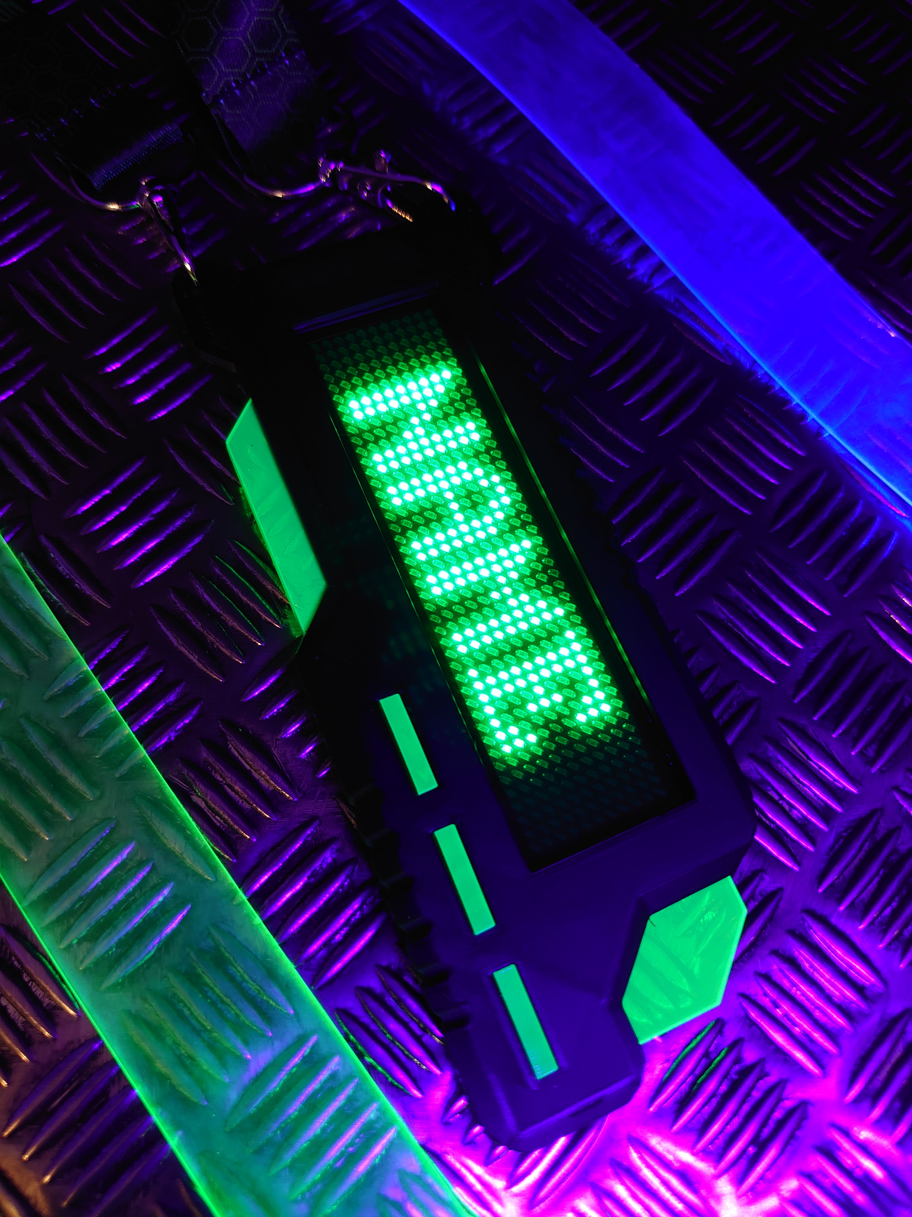Led Scroller Guide Cybertag led scrollers – Illumi-Nation Cyberwear