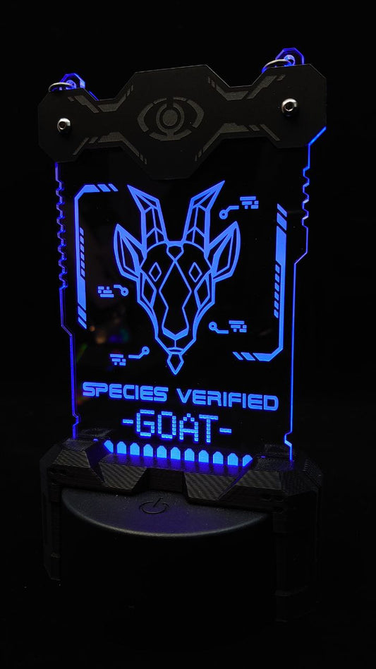 GOAT SPECIES VERIFIED BADGE