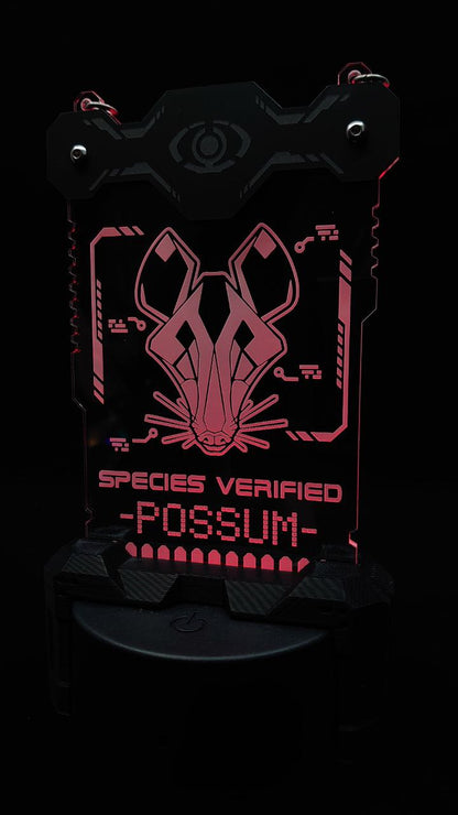 POSSUM/OPOSSUM SPECIES VERIFIED BADGE