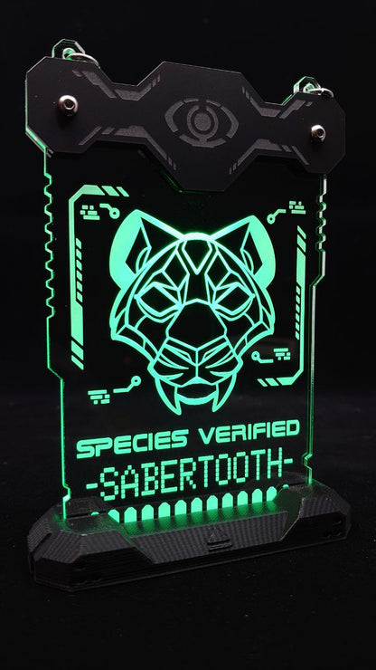 SABERTOOTH SPECIES VERIFIED BADGE