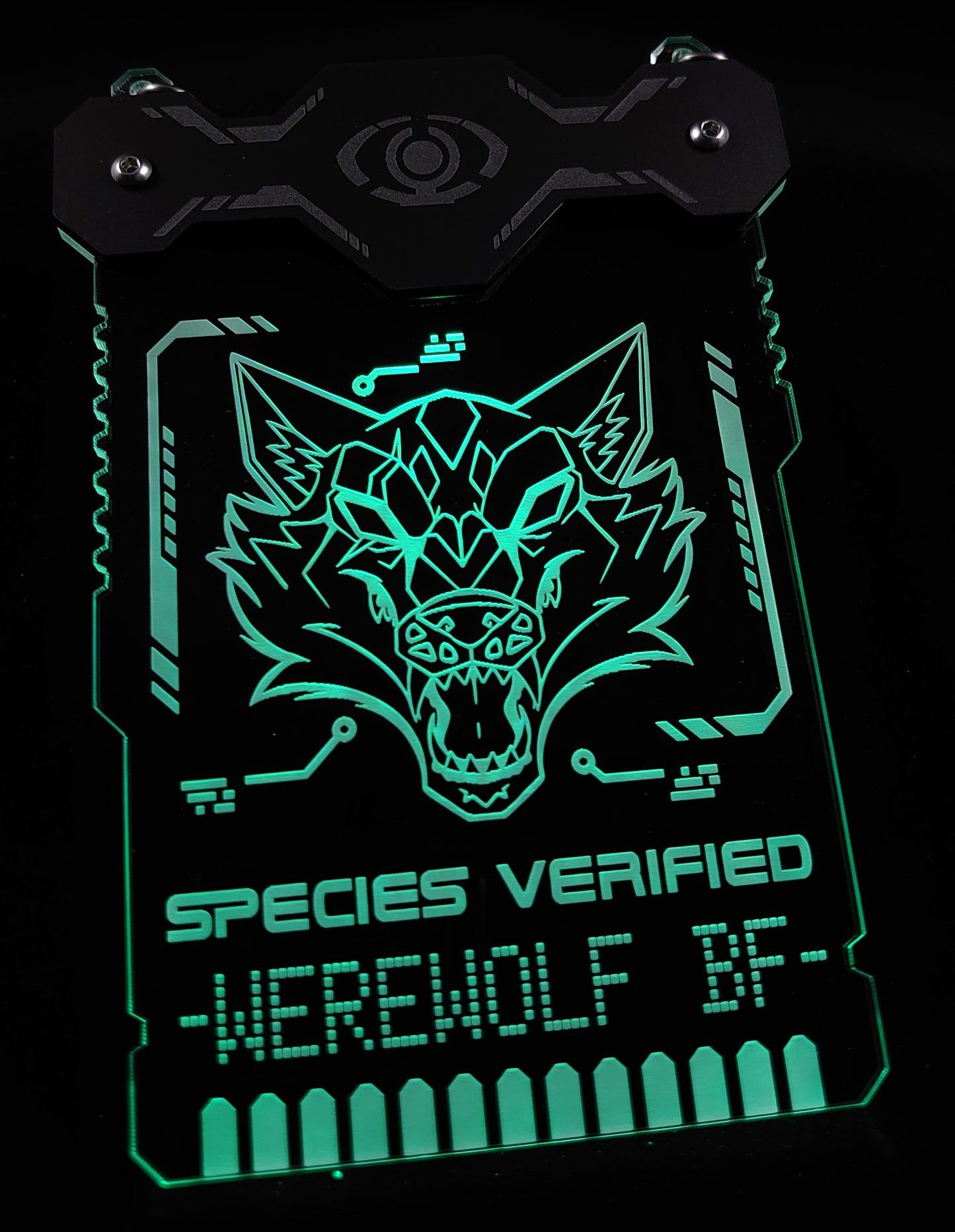 WEREWOLF (masculine) SPECIES VERIFIED BADGE